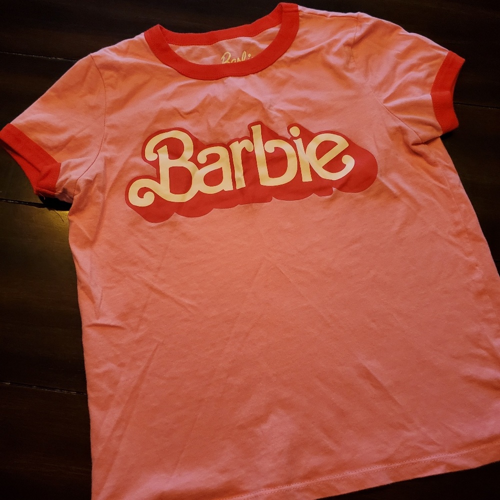 Pink Barbie T Shirt